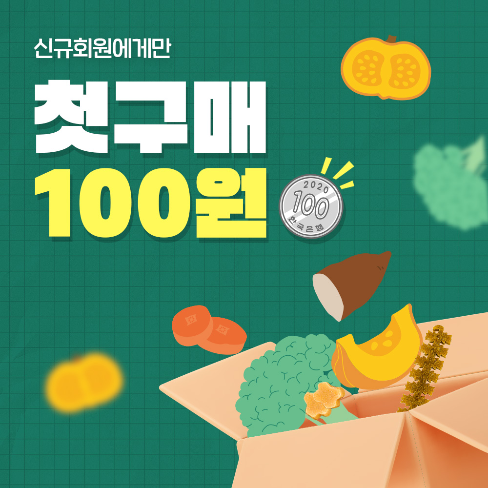[첫 구매 혜택] BEST 간식 100원